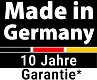 Made in Germany – 10 Jahre Garantie*